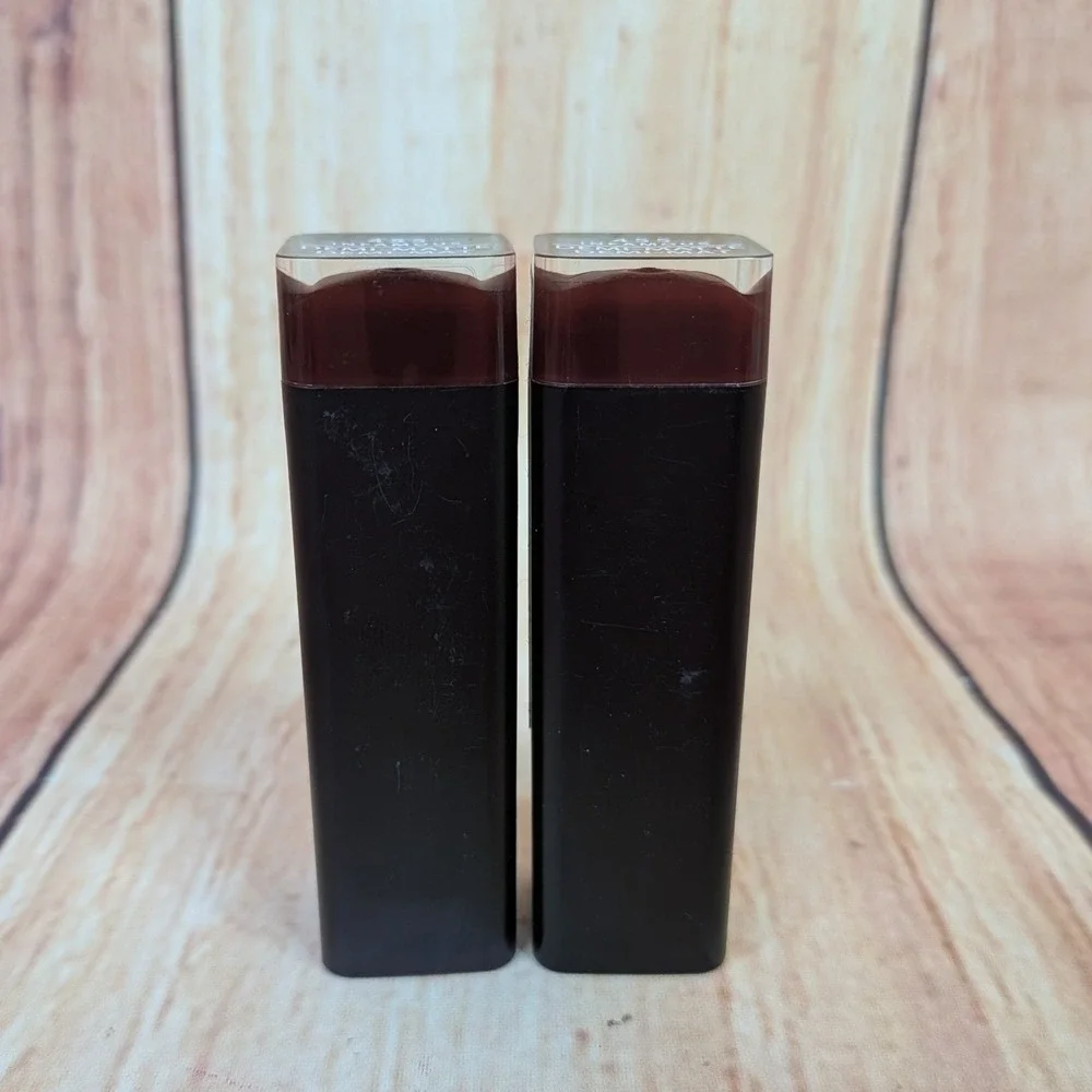 2 Pk Covergirl Demi-Matte Lipstick 455 Infamous 3.5g Each